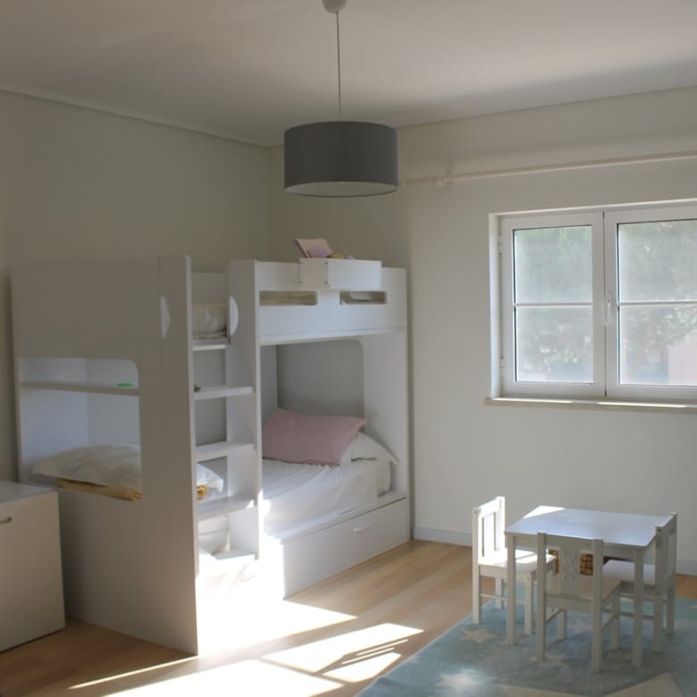 Quarto, Moradia T2 Villa Bicuda