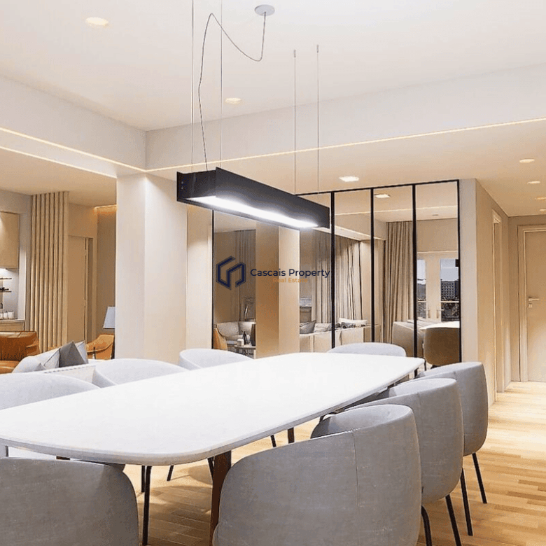 Apartamento T3 com 143m² e generoso terraço