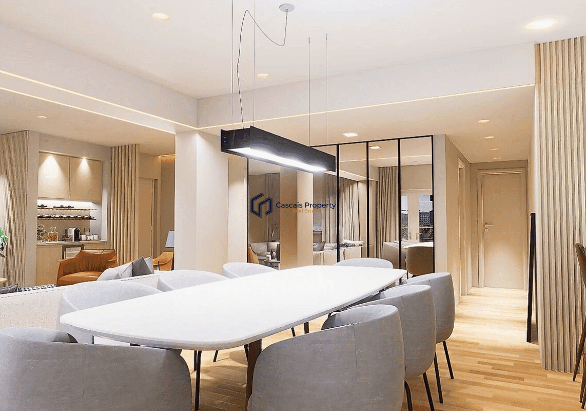 Apartamento T3 com 143m² e generoso terraço