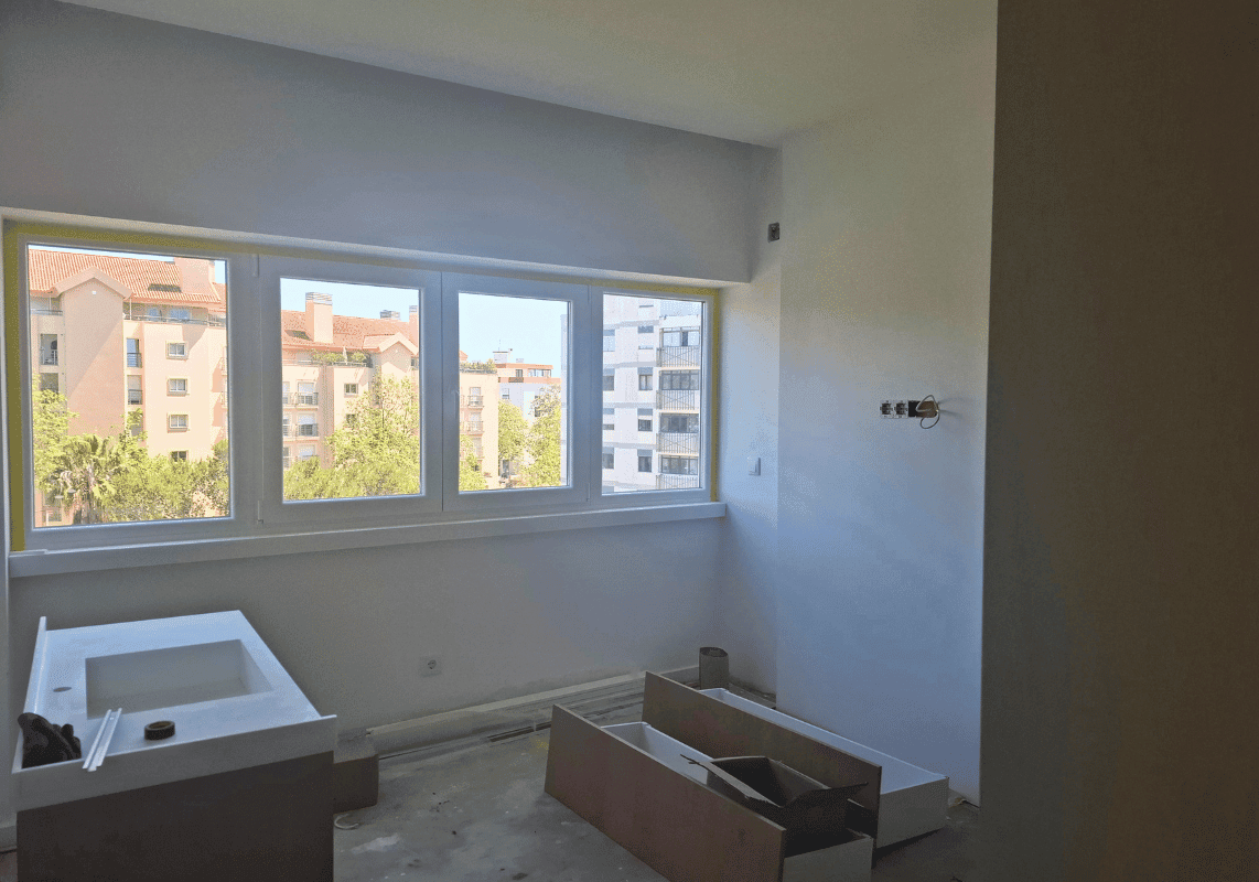 Apartamento T3 com 143m² e generoso terraço