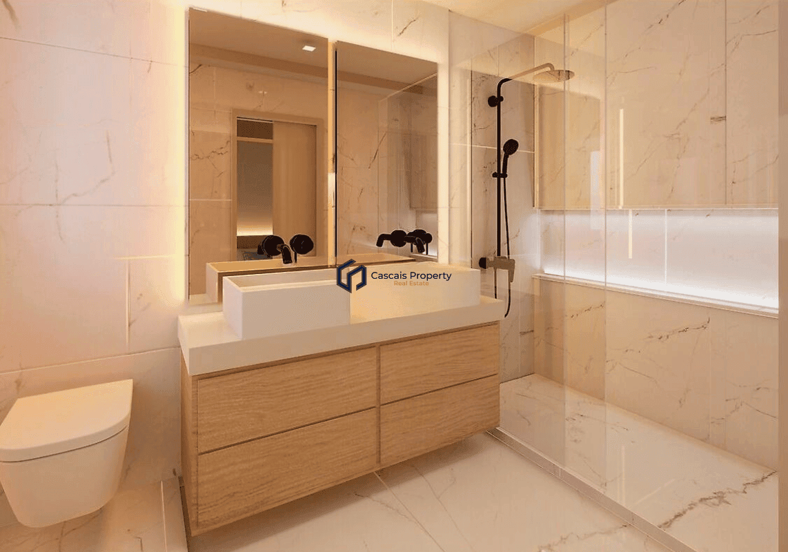 Apartamento T3 com 143m² e generoso terraço