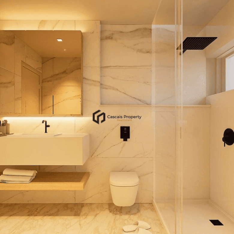 Apartamento T3 com 143m² e generoso terraço