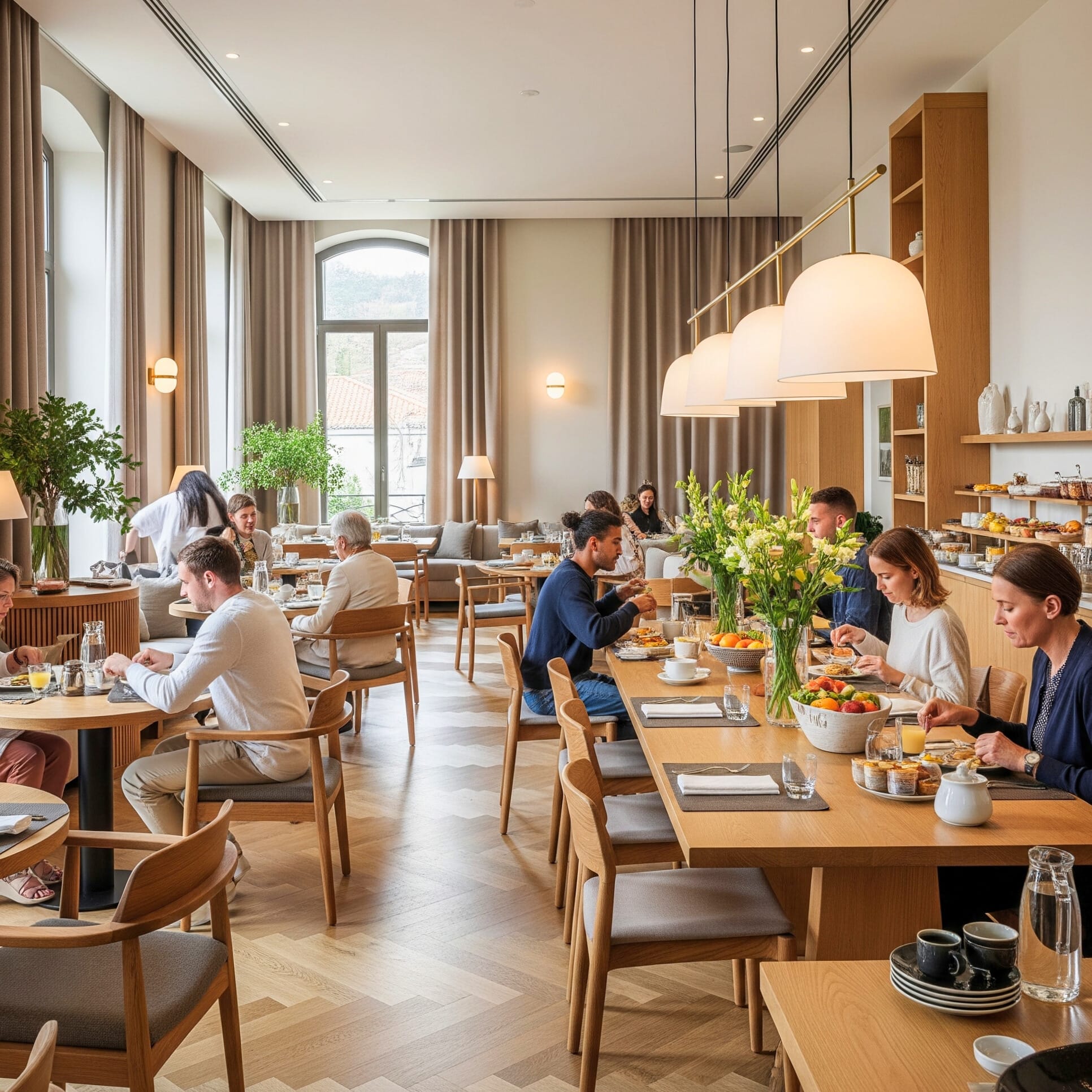Sala de Refeições Hostel Sintra